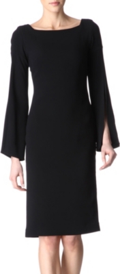 OSMAN Stretch-crepe dress