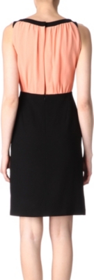 OSMAN Contrast-back dress