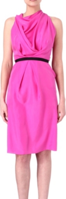 ROLAND MOURET Fairlea silk dress