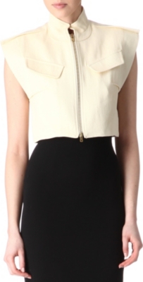 ROLAND MOURET Cropped gilet