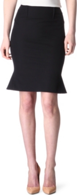 ROLAND MOURET Flared-hem skirt