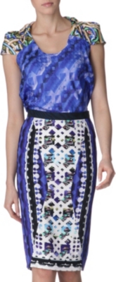 PETER PILOTTO Printed silk top