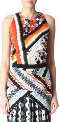 PETER PILOTTO Embossed printed top