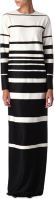 MARC JACOBS Striped maxi dress