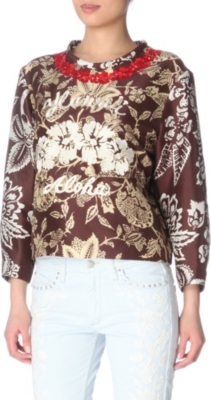 ISABEL MARANT Hawaii Aloha top