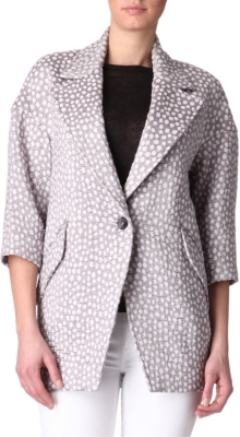 ISABEL MARANT Sparkle jacquard coat