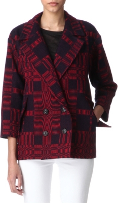 ISABEL MARANT Oversized blanket jacket
