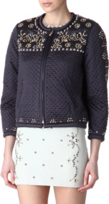 ISABEL MARANT Embellished bomber jacket