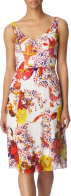 ERDEM Clarissa dress (White / multi