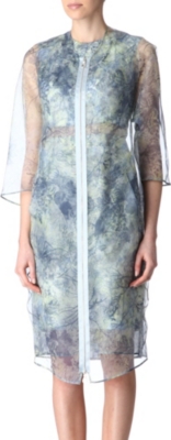 ERDEM Mae sheer organza coat