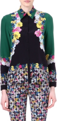 ERDEM Cecilia silk shirt