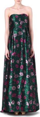 ERDEM Jara jacquard gown