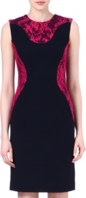 ERDEM Jenna lace-detail contour dress