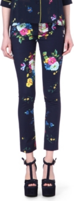 ERDEM Melinda floral-print trousers