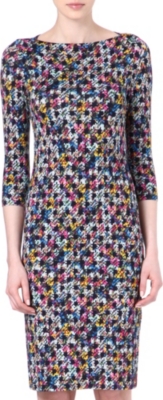 ERDEM Reese check-print dress