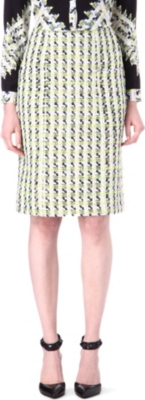 ERDEM Sheila tweed skirt