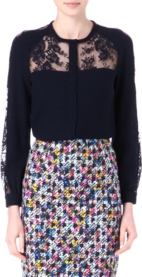 ERDEM Sue lace-detail blouse