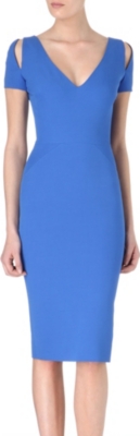 VICTORIA BECKHAM Slash shoulder dress