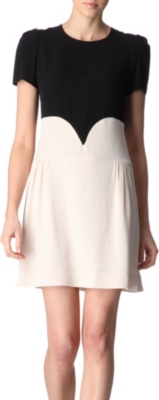 VICTORIA VICTORIA BECKHAM Heart seam dress