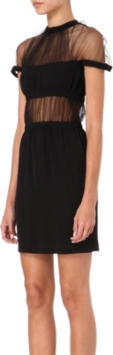 CHRISTOPHER KANE Sheer panelled dress