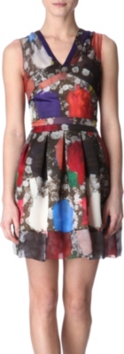 CHRISTOPHER KANE Princess sheer-shoulder dress