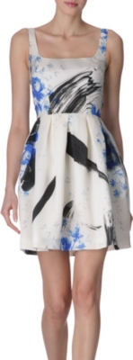 CHRISTOPHER KANE Printed silk dress