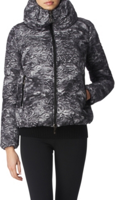 MONCLER Ratel astrakhan-print padded jacket