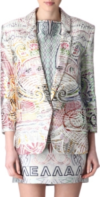 MARY KATRANTZOU Jaquard blazer jacket