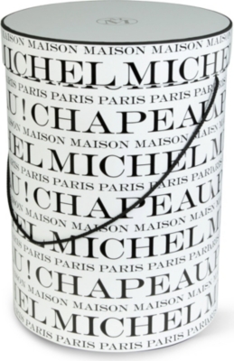 MAISON MICHEL Large Chapeau hat box