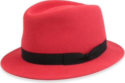 MAISON MICHEL Sean trilby hat