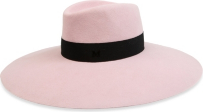 MAISON MICHEL Fara capeline trilby hat