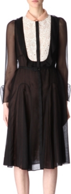 VALENTINO Bib-front dress