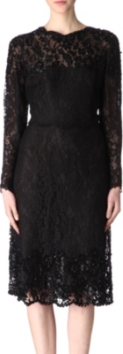 VALENTINO Embellished lace dress