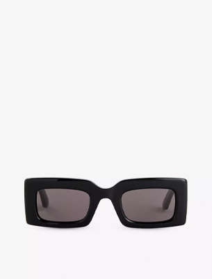 Alexander McQueen AM0433S rectangle-frame acetate sunglasses