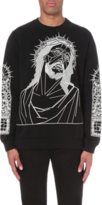 givenchy jesus sweatshirt