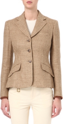 RALPH LAUREN Shrunken custom riding jacket