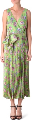 RALPH LAUREN Calter silk wrap dress