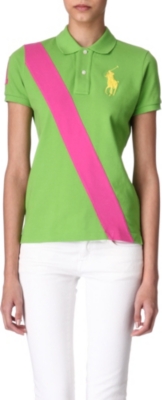 RALPH LAUREN Stripe polo shirt