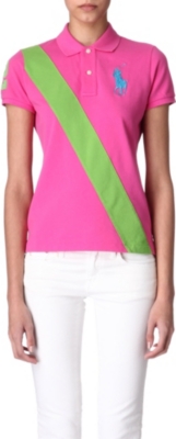RALPH LAUREN Stripe polo shirt