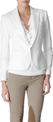 RALPH LAUREN Alexa cotton blazer
