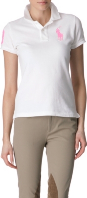 RALPH LAUREN Neon polo shirt