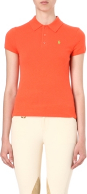 RALPH LAUREN Knitted polo sweatshirt