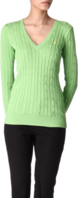 RALPH LAUREN Cable-knitted jumper