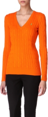RALPH LAUREN Cable-knitted jumper