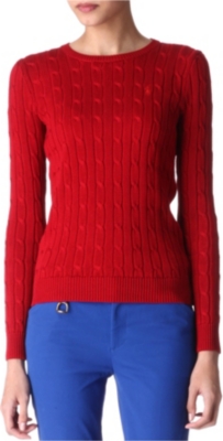 RALPH LAUREN Cable knit jumper