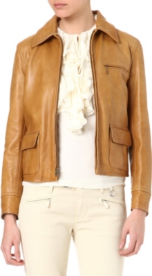 RALPH LAUREN Gambia leather jacket