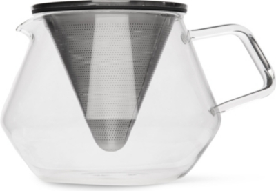 KINTO Carat teapot and strainer