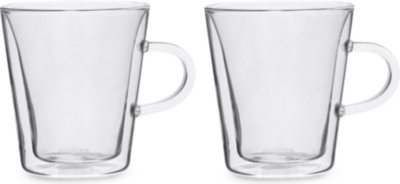 BODUM Canteen pair of double wall glasses