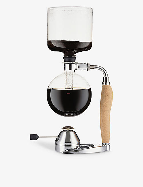 BODUM: Mocca Siphon vacuum eight cup coffee maker and gas burner
