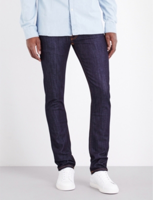 NUDIE JEANS Thin Finn slim-fit tapered jeans